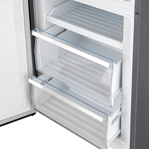 FORNO Guardia 21.6-cu ft Counter-Depth Bottom-Freezer Refrigerator Stainless steel ) ENERGY STAR Certified