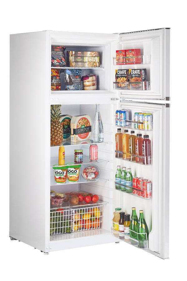 UNIQUE Classic Retro by Unique 14-cu ft Top-Freezer Refrigerator ( Marshmallow White )