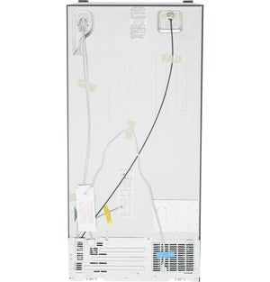GE 23-cu ft Side-by-Side Refrigerator with Ice Maker ,Water and Ice Dispenser ( Slate )