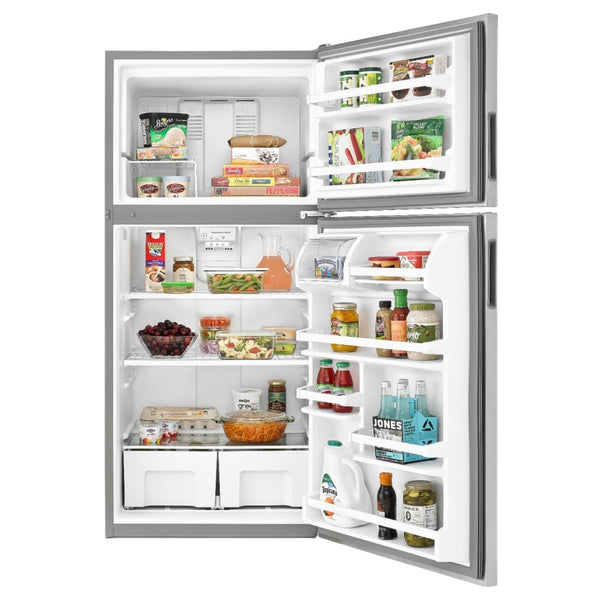 Amana 18.2-cu ft Top-Freezer Refrigerator ( Black )