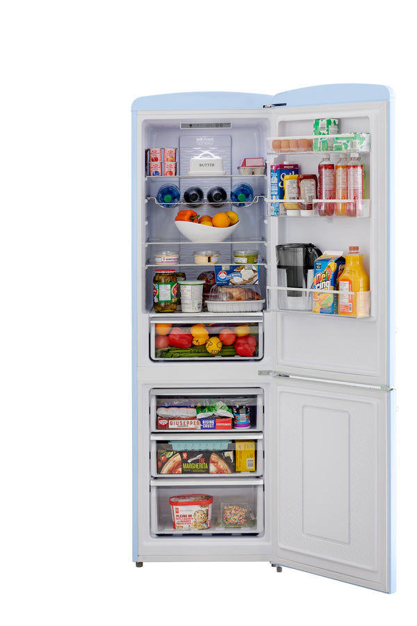 iio 12-cu ft Standard-Depth Bottom-Freezer Refrigerator Green ) Garage Ready ENERGY STAR Certified