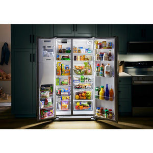 Whirlpool 28.7-cu ft Side-by-Side Refrigerator with Ice Maker ,Water and Ice Dispenser ( White )