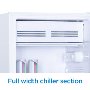 Danby 4.4-cu ft Mini Fridge with Freezer ( White ) ENERGY STAR