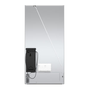 Bosch Counter-Depth 800 Series 21-cu ft 4 -Door French Door Refrigerator with Ice Maker ( Stainless steel ) ENERGY STAR Certified