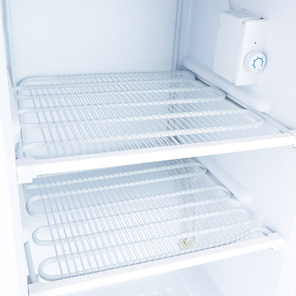 Costway 3-cu ft Mini Fridge with Freezer ( Silver )