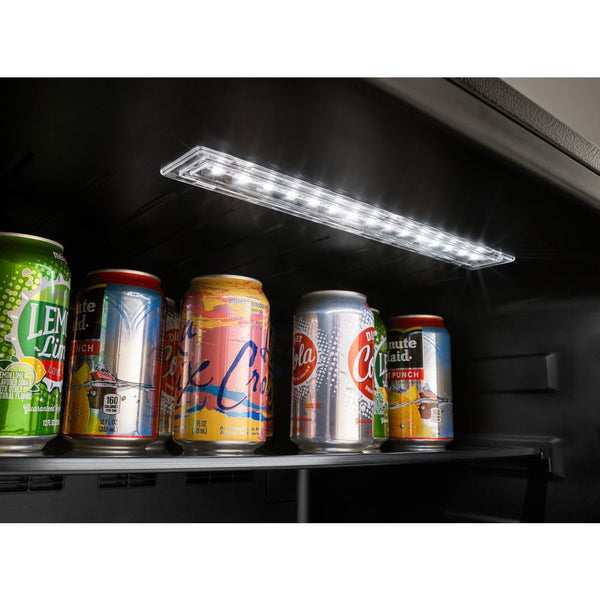 Whirlpool 5.1-cu ft Built-In Mini Fridge ( Stainless steel ) ENERGY STAR