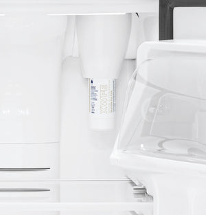 GE 24.9-Cu. Feet Standard-Depth Bottom-Freezer Refrigerator with Ice Maker ( Stainless steel ) ENERGY STAR Certified