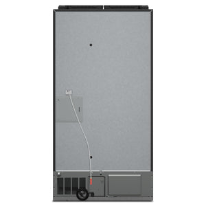Whirlpool Standard-Depth 24.5-cu ft 4 -Door French Door Refrigerator with Ice Maker with Water and Ice Dispenser ( Black ) ENERGY STAR Certified