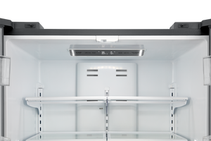 Cosmo Counter-Depth 22.5-cu ft 4 -Door French Door Refrigerator with Ice Maker ( Stainless steel ) ENERGY STAR Certified