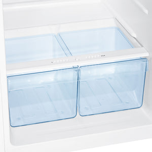 Avanti 14.8-cu ft Counter-Depth Top-Freezer Refrigerator ( White )