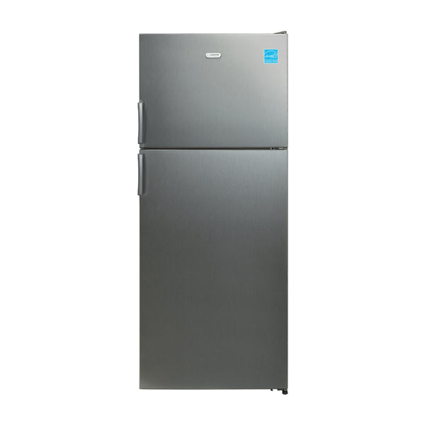 Equator Advanced Appliances 14.3-cu ft Counter-Depth Top-Freezer Refrigerator ( Stainless Steel ) ENERGY STAR Certified