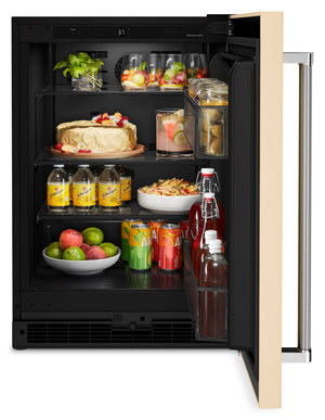 KitchenAid 5.2-cu ft Built-In Mini Fridge ( Stainless Steel )