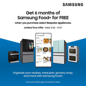 Samsung Bespoke Standard-Depth 30.1-cu ft 3 -Door Smart Compatible French Door Refrigerator with Dual Ice Maker with Water Dispenser ( Stainless Steel - All Panels ) ENERGY STAR Certified