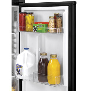 Hotpoint 9.7-cu ft Counter-Depth Top-Freezer Refrigerator ( Stainless steel )