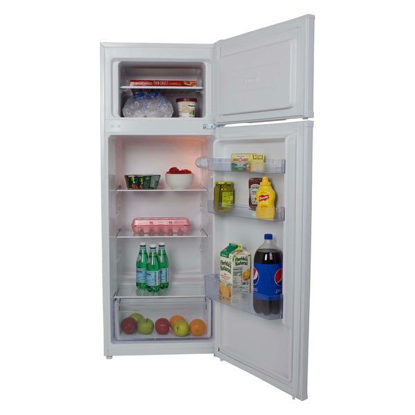 Avanti 8.6-cu ft Counter-Depth Top-Freezer Refrigerator ( White ) ENERGY STAR Certified