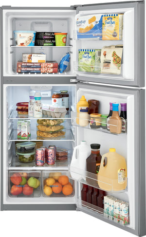 Frigidaire 11.6-cu ft Counter-Depth Top-Freezer Refrigerator ( Fingerprint-Resistant Stainless Look ) Garage Ready ENERGY STAR Certified