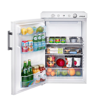 UNIQUE Off-Grid 3.4-cu ft Mini Fridge with Freezer ( White )