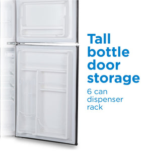 Commercial Cool 4.5-cu ft Mini Fridge with Freezer ( Black )