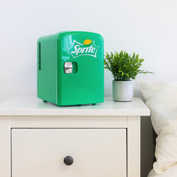 Coca-Cola Sprite 6 Can Portable 4L Cooler/Warmer 0.14-cu ft Mini Fridge ( Green )