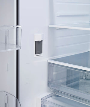 LG Counter-Depth MAX 26.5-cu ft 3 -Door Smart Compatible French Door Refrigerator with Ice Maker with Water Dispenser ( Stainless Steel ) ENERGY STAR Certified
