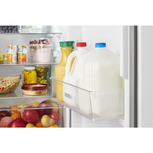 Whirlpool 11.6-cu ft Counter-Depth Top-Freezer Refrigerator ( Black )