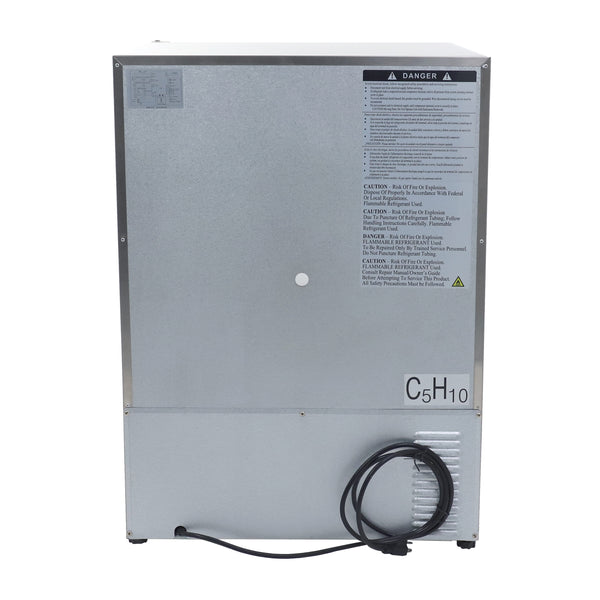 Avanti 5.4-cu ft Mini Fridge ( Stainless Steel ) Garage Ready