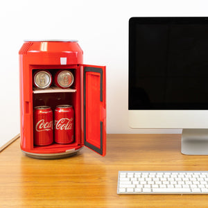 Coca-Cola 8 Can Portable 5.4L Personal Cooler 0.19-cu ft ( Red, White, Silver )