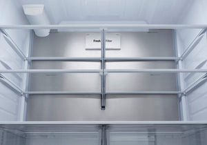 LG Standard-Depth 31.7-cu ft 3 -Door Smart Compatible French Door Refrigerator with Ice Maker with Water Dispenser ( PrintProof Stainless Steel ) ENERGY STAR Certified