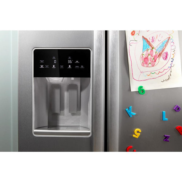 Whirlpool 28.7-cu ft Side-by-Side Refrigerator with Ice Maker ,Water and Ice Dispenser ( White )