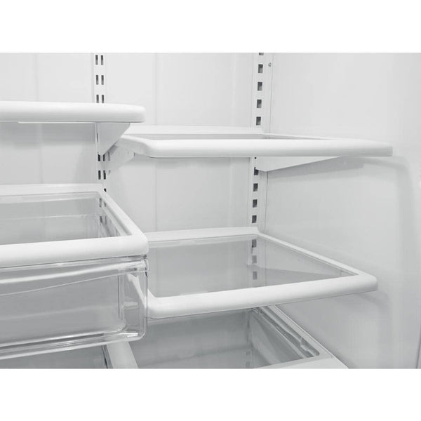 Whirlpool 18.7-cu ft Standard-Depth Bottom-Freezer Refrigerator with Ice Maker ( Stainless steel ) ENERGY STAR Certified