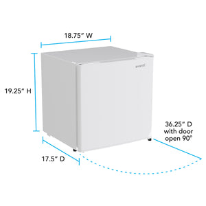 Avanti 1.6-cu ft Mini Fridge ( White ) ENERGY STAR