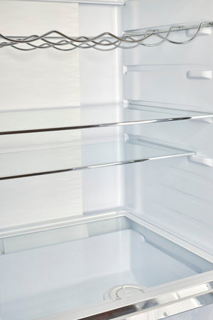 UNIQUE Classic Retro 11.7-cu ft Counter-Depth Bottom-Freezer Refrigerator Midnight Black ) ENERGY STAR Certified