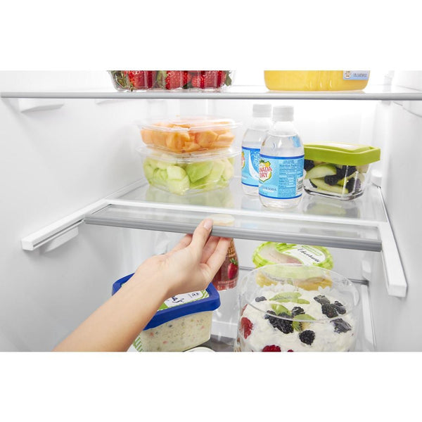 Whirlpool 24.5-cu ft Side-by-Side Refrigerator with Ice Maker ,Water and Ice Dispenser ( Fingerprint Resistant Stainless Steel )
