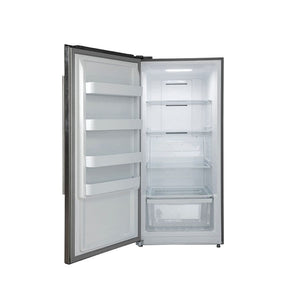 FORNO Rizzuto 27.6-cu ft Counter-Depth Side-by-Side Refrigerator ( Stainless steel ) ENERGY STAR Certified