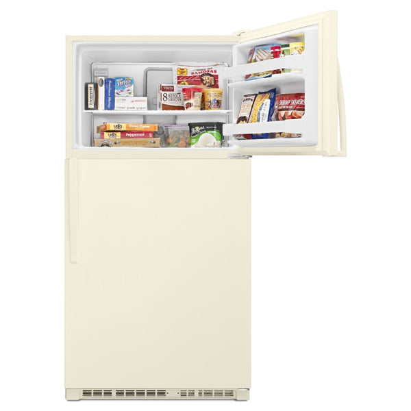 Whirlpool 20.5-cu ft Top-Freezer Refrigerator ( Biscuit )