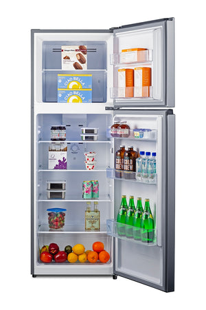 Summit Appliance 11.5-cu ft Counter-Depth Top-Freezer Refrigerator ( Stainless steel look ) ENERGY STAR Certified