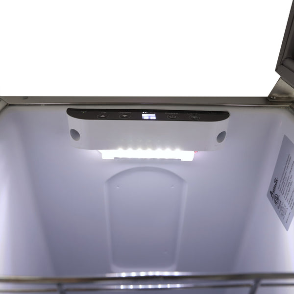 Avanti 2.9-cu ft Mini Fridge ( Stainless Steel ) Garage Ready