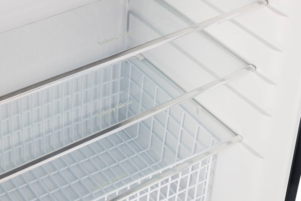 UNIQUE Off-Grid 14-cu ft Top-Freezer Refrigerator ( Black )