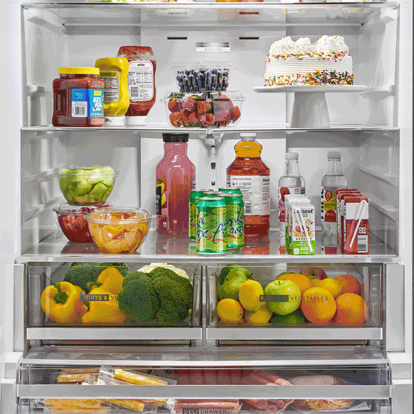 Whirlpool Standard-Depth 29.58-cu ft 3 -Door French Door Refrigerator with Ice Maker with Water and Ice Dispenser ( Fingerprint Resistant Stainless Finish ) ENERGY STAR Certified