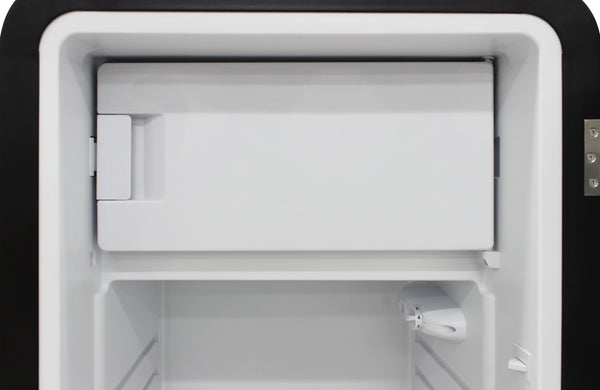 Brama 9.9-cu ft Counter-Depth Top-Freezer Refrigerator ( Black )