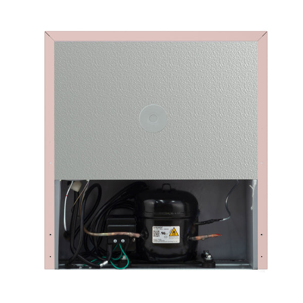 Frigidaire 1.6-cu ft Mini Fridge with Freezer ( Coral )