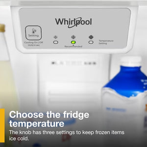 Whirlpool 20.5-cu ft Top-Freezer Refrigerator ( White )