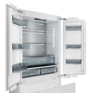 Thor Kitchen Counter-Depth 19.6-cu ft 3 -Door Built-In French Door Refrigerator with Ice Maker with Water Dispenser ( Custom panel ready ) ENERGY STAR Certified