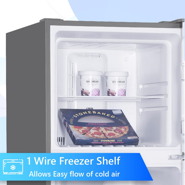ConServ 10.1-cu ft Counter-Depth Top-Freezer Refrigerator ( Stainless Steel ) ENERGY STAR Certified