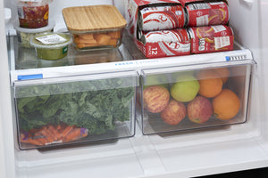 Frigidaire 20-cu ft Top-Freezer Refrigerator ( Black ) Garage Ready ENERGY STAR Certified