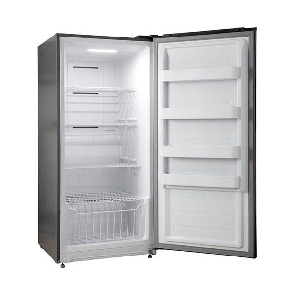 FORNO Rizzuto 27.6-cu ft Counter-Depth Side-by-Side Refrigerator ( Stainless steel ) ENERGY STAR Certified