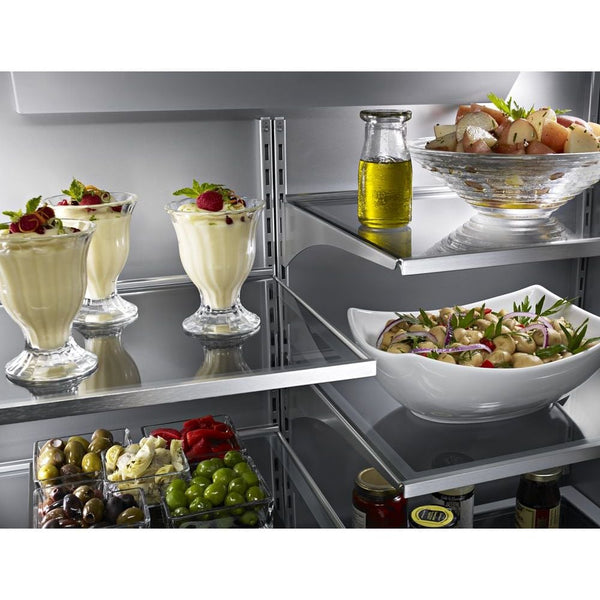 KitchenAid Standard-Depth 24.2-cu ft 3 -Door Built-In French Door Refrigerator with Ice Maker ( Panel Ready ) ENERGY STAR Certified