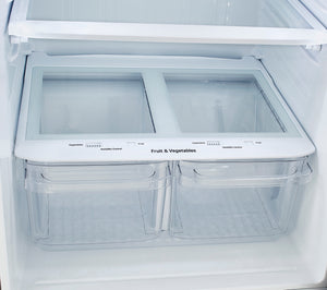 LG 20.2-cu ft Top-Freezer Refrigerator ( Stainless Steel ) ENERGY STAR Certified