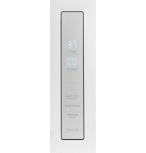 Haier 16.8-Cu. Feet Counter-Depth Bottom-Freezer Refrigerator Ice Maker Optional (sold separately) ( Stainless ) ENERGY STAR Certified