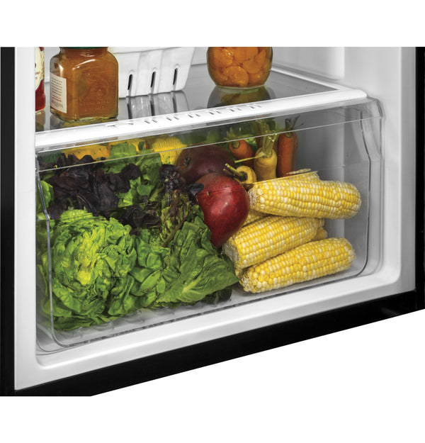 Hotpoint 9.7-cu ft Counter-Depth Top-Freezer Refrigerator ( Stainless steel )